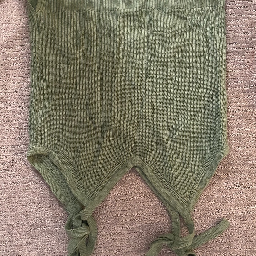 Sweater tank top